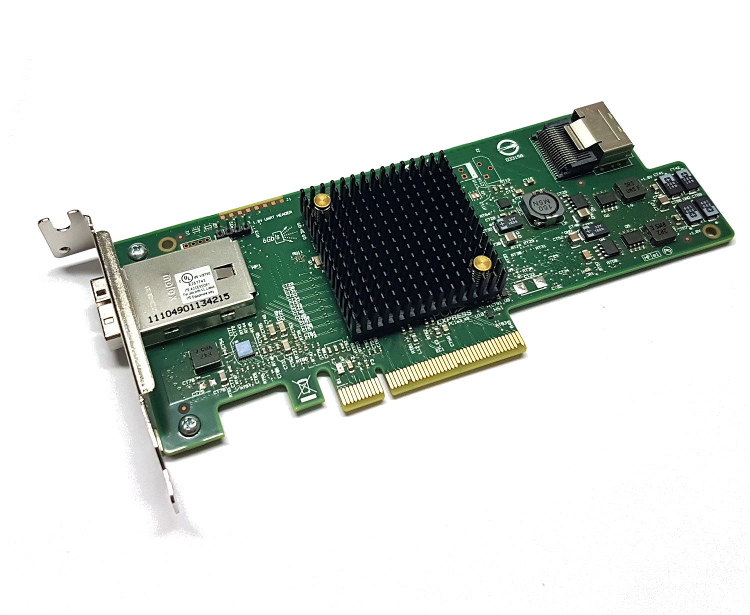 Broadcom 9207-4i4e SAS2308 6G SATA SAS HBA PCIe x8 3.0 Low Profile 9217-4i4e