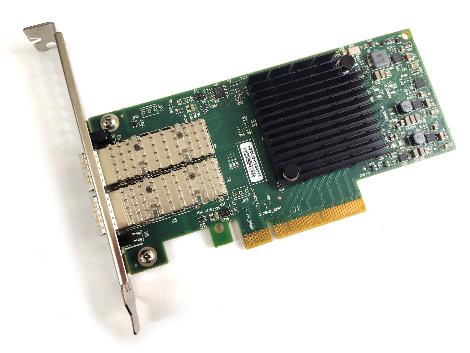 REF-FP-CX4121C-1 Mellanox ConnectX-4 LX CX4121C PCIe x8 3.0 25GBe SFP28 MRT0D MCX4121A-ACAT Dual Port
