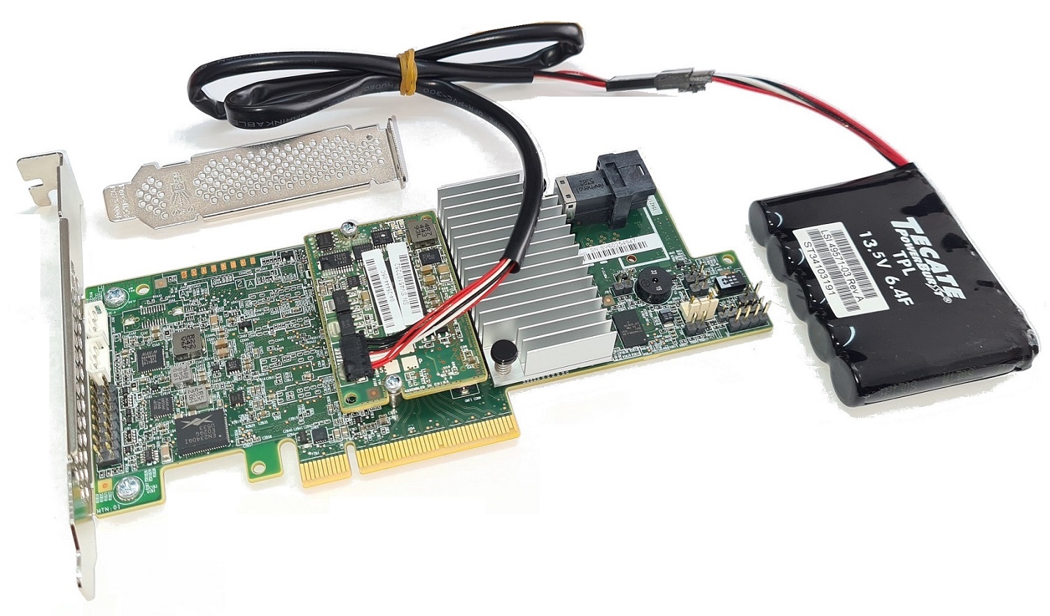 LSI Megaraid SAS 9361-4i SATA / SAS 1GB Controller RAID 12G PCIe x8 3.0 inkl. LSICVM02