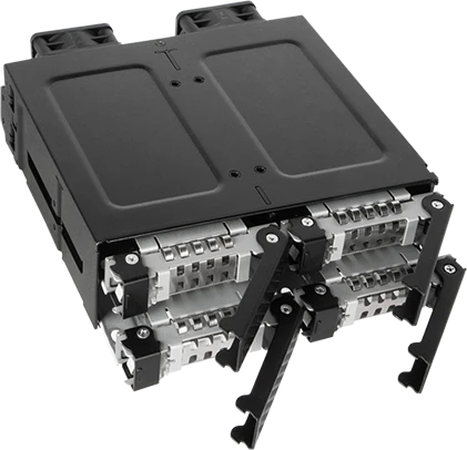 Icy Dock ToughArmor MB699VP-B V3 4Bay U.2 NVME SSD Backplane