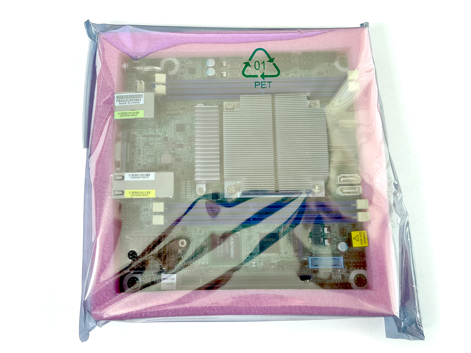 Asrock Rack EPYC3451D4I2-2T PCIe x16 10Gbe X710-AT2 NVME IPMI ITX DDR4 Server