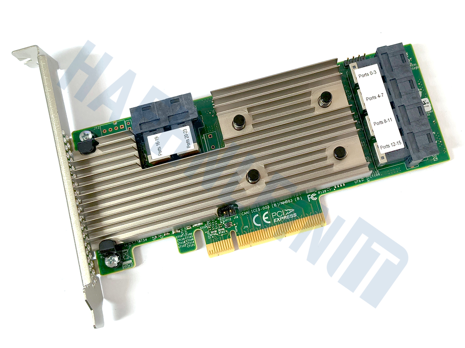 Broadcom LSI 9305-24i SATA / SAS HBA Controller RAID 12Gbps PCIe x8 Avago IT FW