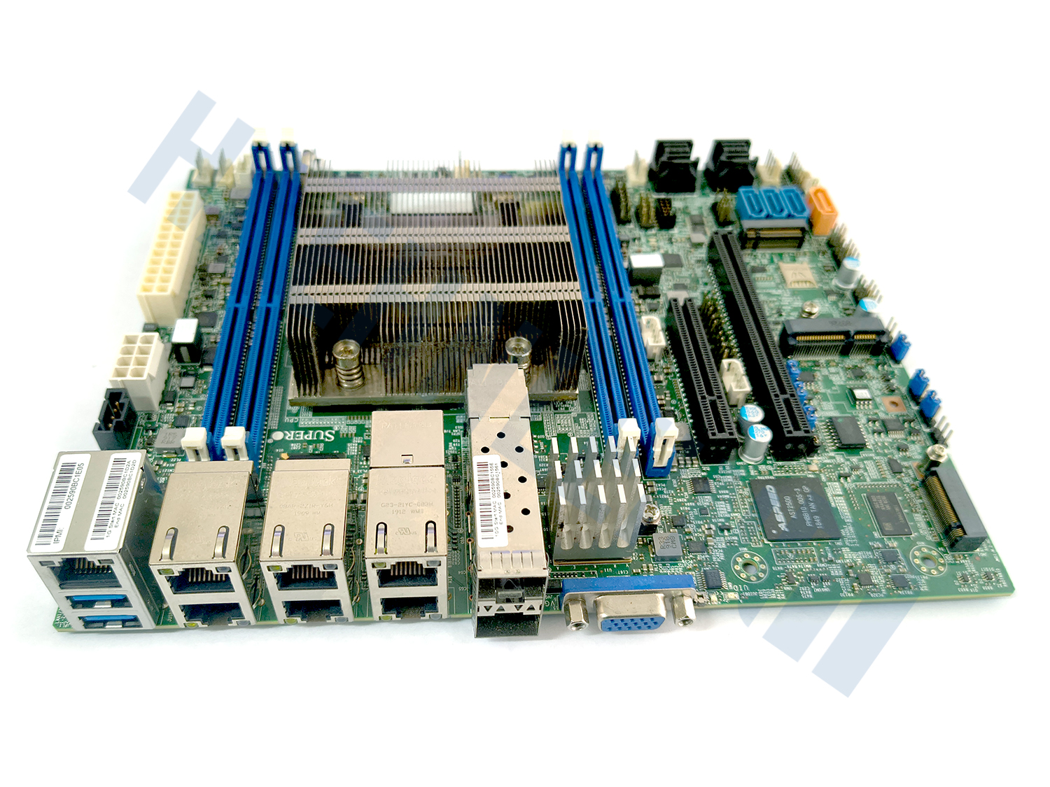 Supermicro X11SDV-4C-TP8F Xeon D-2123IT PCIe x8 x16 10G m.2 IPMI FlexATX DDR4