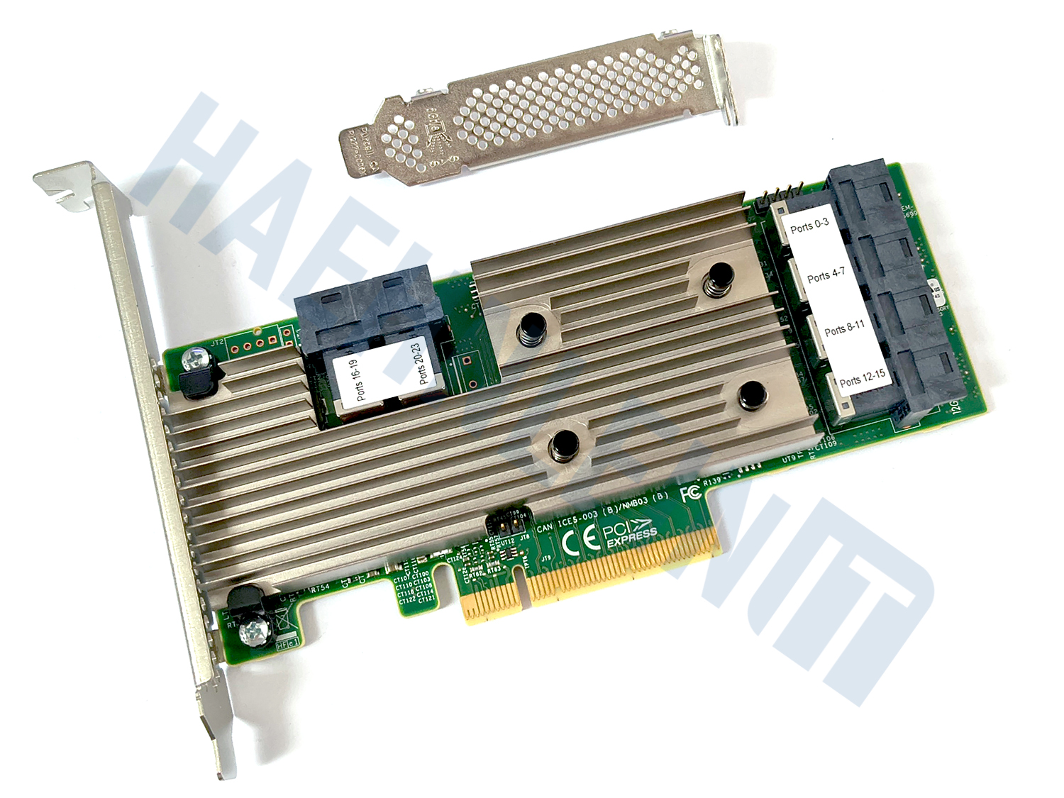 Broadcom LSI 9305-24i SATA / SAS HBA Controller RAID 12Gbps PCIe x8 Avago IT FW