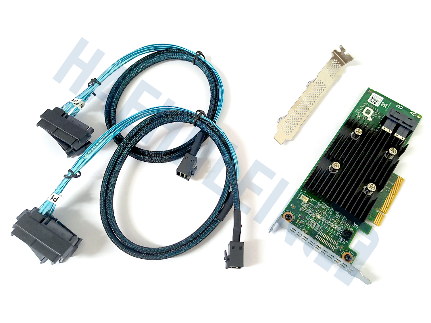 Dell HBA330 SATA / SAS HBA Controller 12Gbps P16 IT-Mode + 2 SAS Kabel