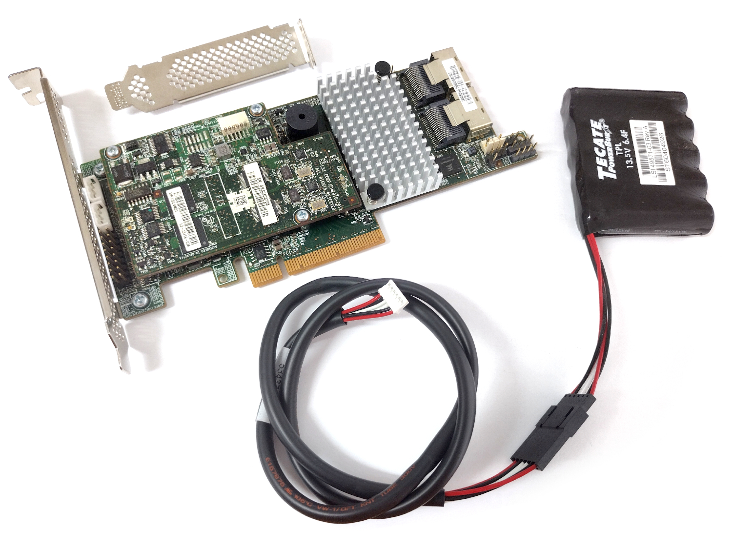 LSI Megaraid SAS 9271-8i SATA / SAS 1GB Controller RAID 5 6G PCIe x8 3.0 inkl. LSI Cachevault