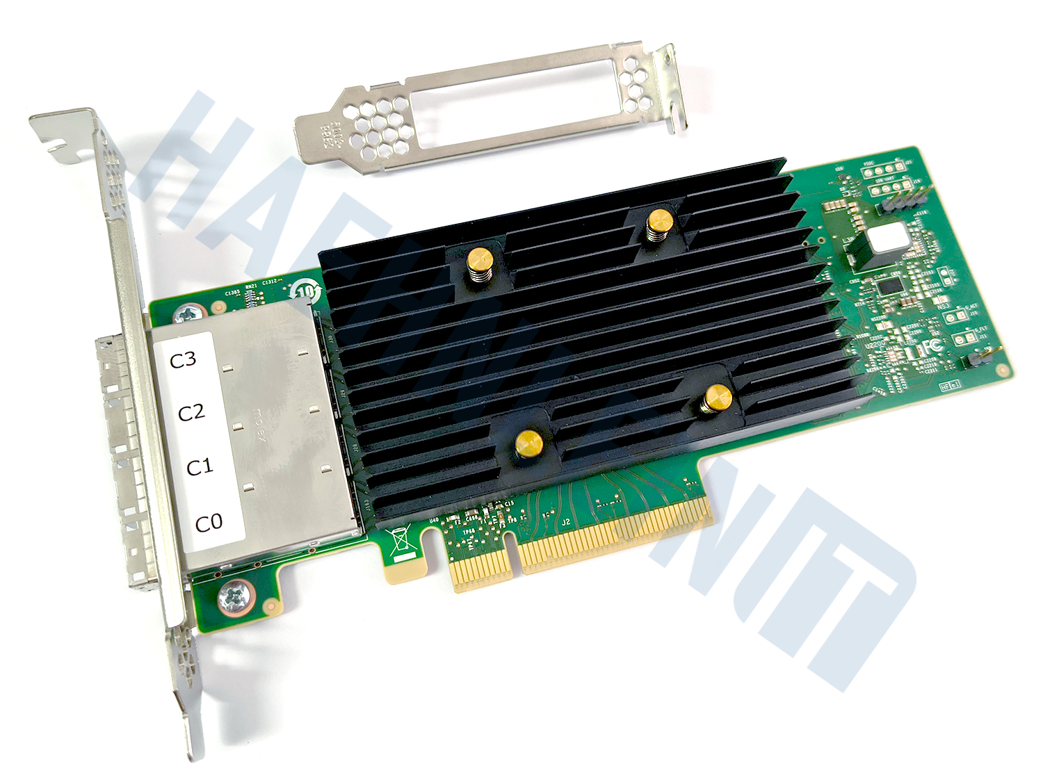 Broadcom LSI 9600-16e SATA / SAS / NVMe TriMode eHBA Controller 24G PCIe x8 IT-Mode