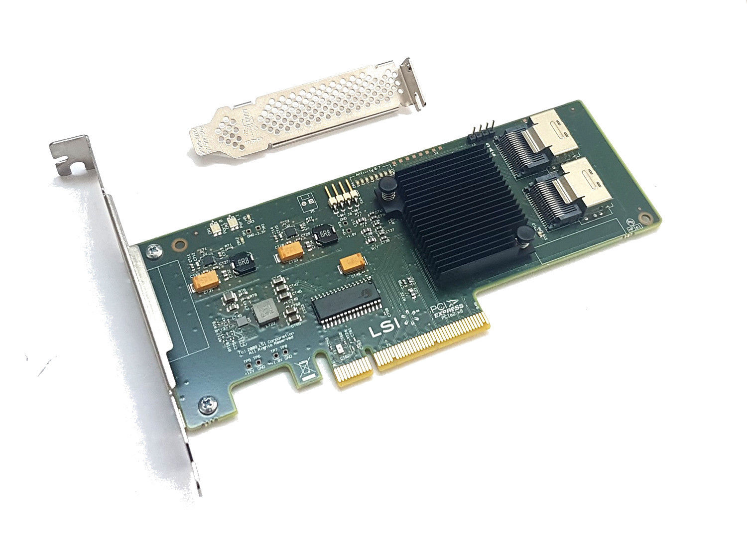 9211-8i_ref LSI Broadcom SATA/SAS HBA 9201-8i 6g 8port intern IT-Mode