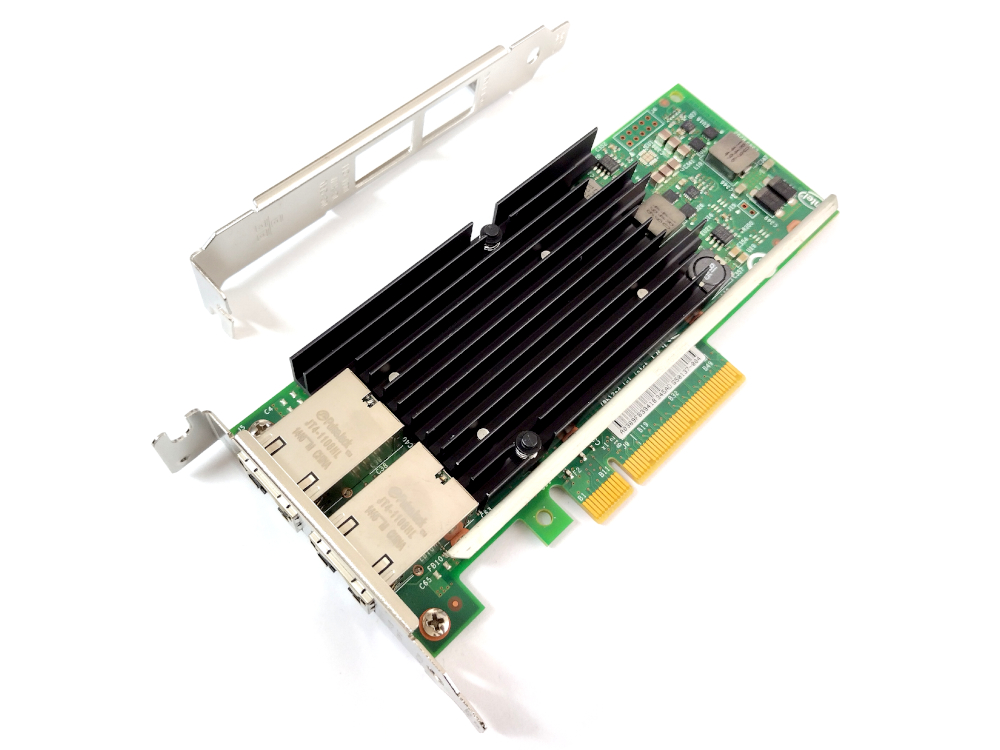 Intel X540-T2 10 Gigabit 10GBe 10Gbit Dual Port Converged Server Adapter
