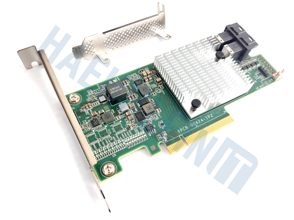 Inspur LSI 9300-8i SATA / SAS HBA Controller IT-Mode 12Gb PCIe x8 9311-8i + 2 SAS Kabel