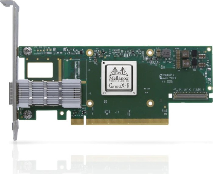 2409606-n0 Mellanox ConnectX-6 VPI 200Gb MCX653105A-HDAT PCIe x16 Infiniband