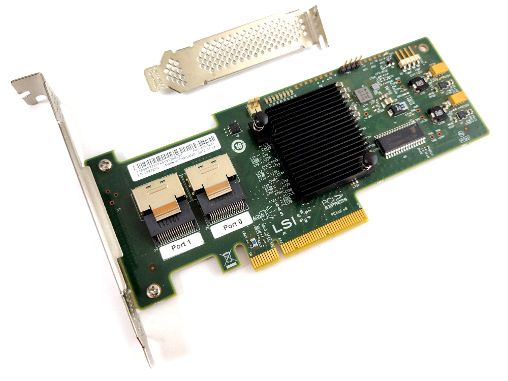 IBM ServeRaid M1015 SATA / SAS HBA Controller RAID 6Gbps PCIe x8 wie 9220-8i