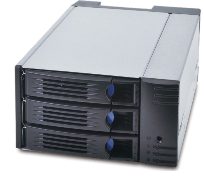 Chenbro Storage Kit Chenbro SK32303 3-in-2 3,5" SATA 12G HDD Rahmen Hot Swap Tray