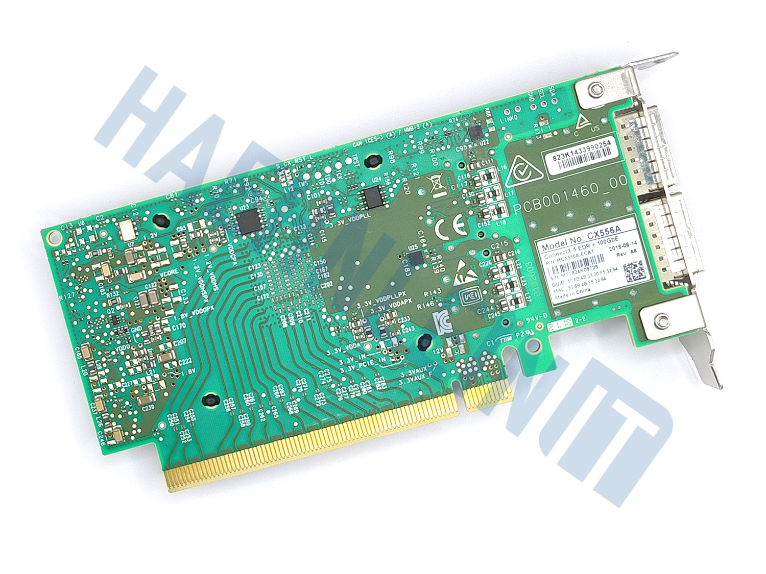 Mellanox ConnectX-5 CX556A PCIe x16 3.0 100GBe EDR IB VPI QSFP28 MCX556A-ECAT