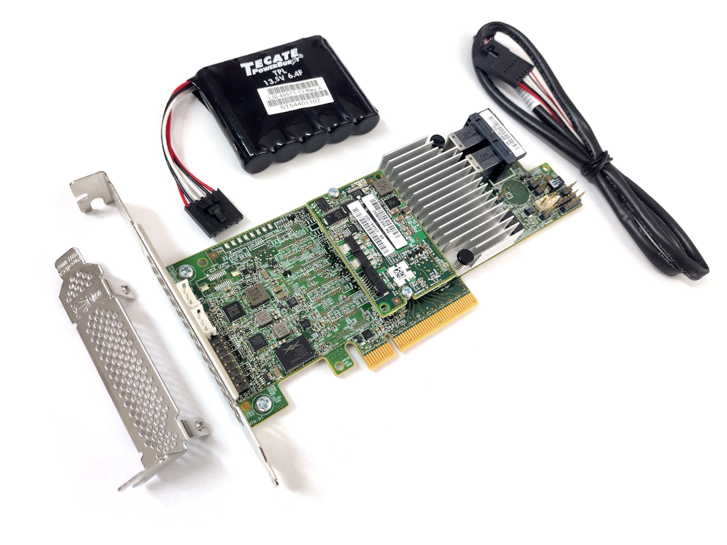 LSI Megaraid SAS 9361-8i SATA / SAS 1GB Controller RAID 12G PCIe x8 3.0  inkl. LSI Cachevault LSICVM