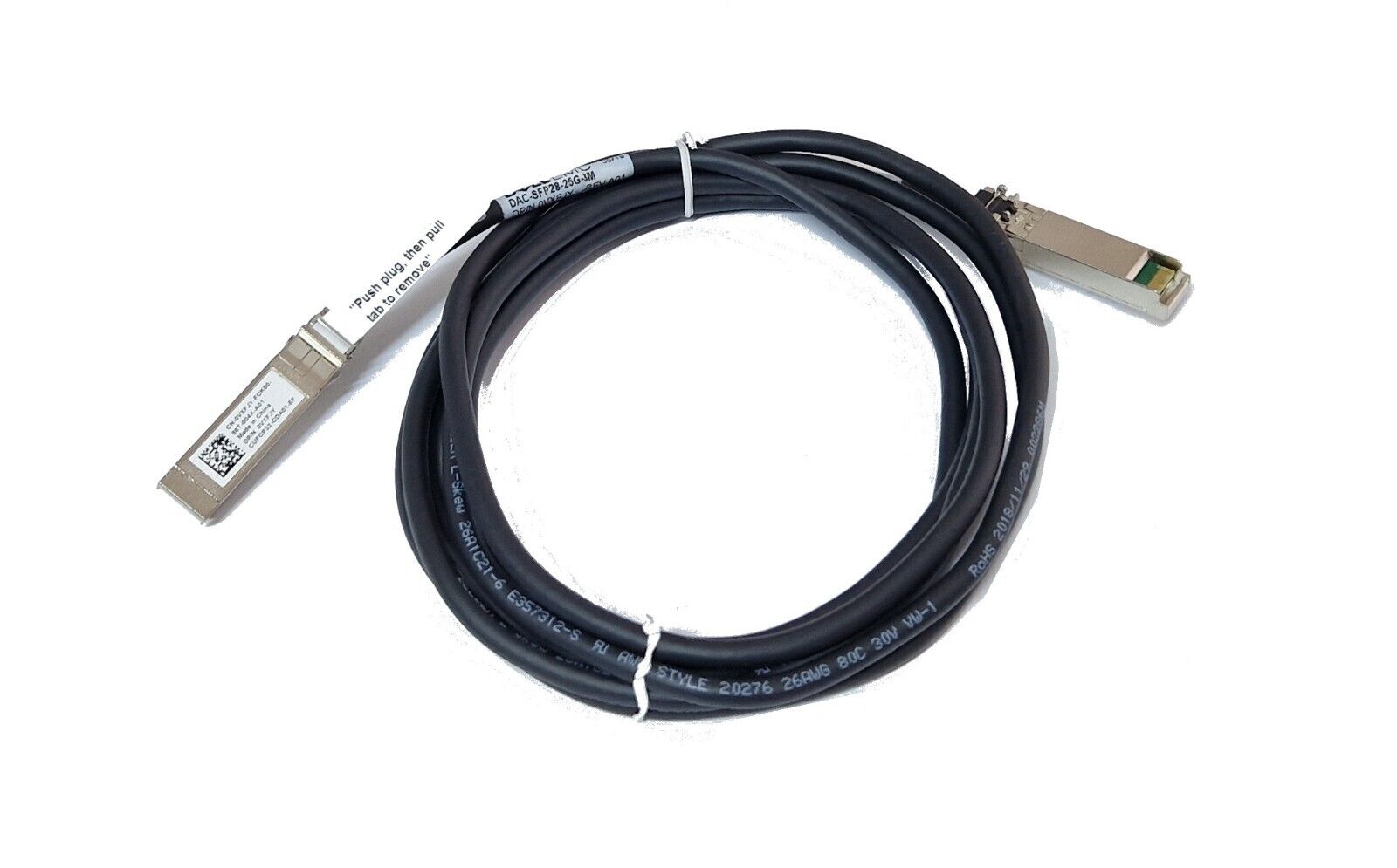 Dell 3m 25Gbe SFP28 SFP+ Kabel DAC DAC-SFP28-25G-3M 25Gbit SFP 28 VXFJY