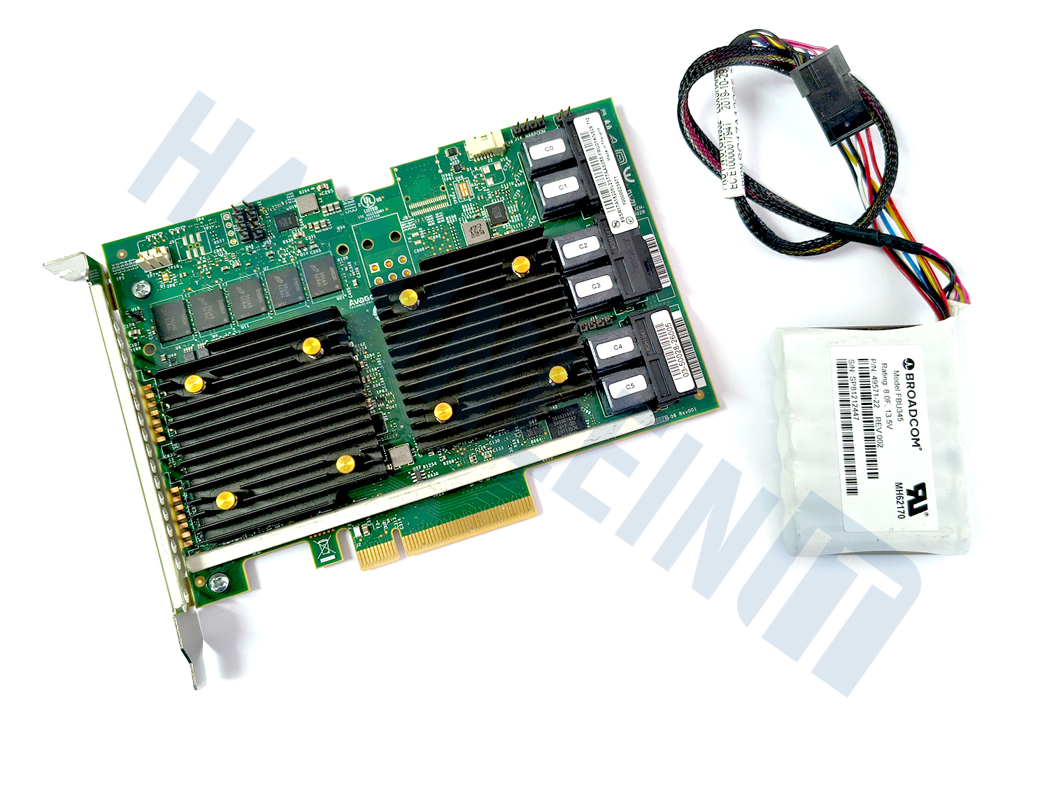 Lenovo 930-24i 4GB RAID Controller 12Gbps SATA SAS 7Y37A01086 9460-24i CVPM05