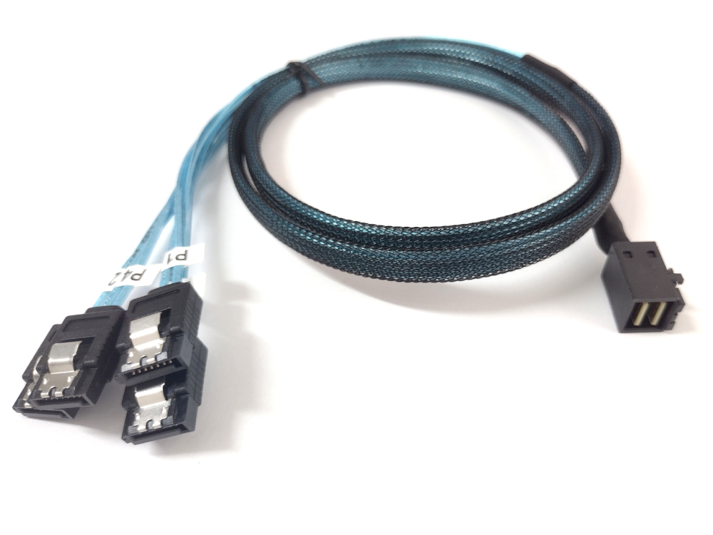 mSAS-SFF-8643-auf-4xSATA