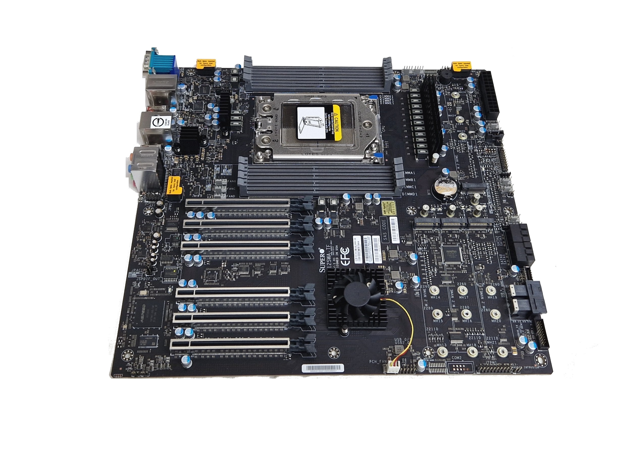 Supermicro M12SWA-TF WRX80 Threadripper Pro Mainboard sWRX8 PCIe 4.0 x16 eATX