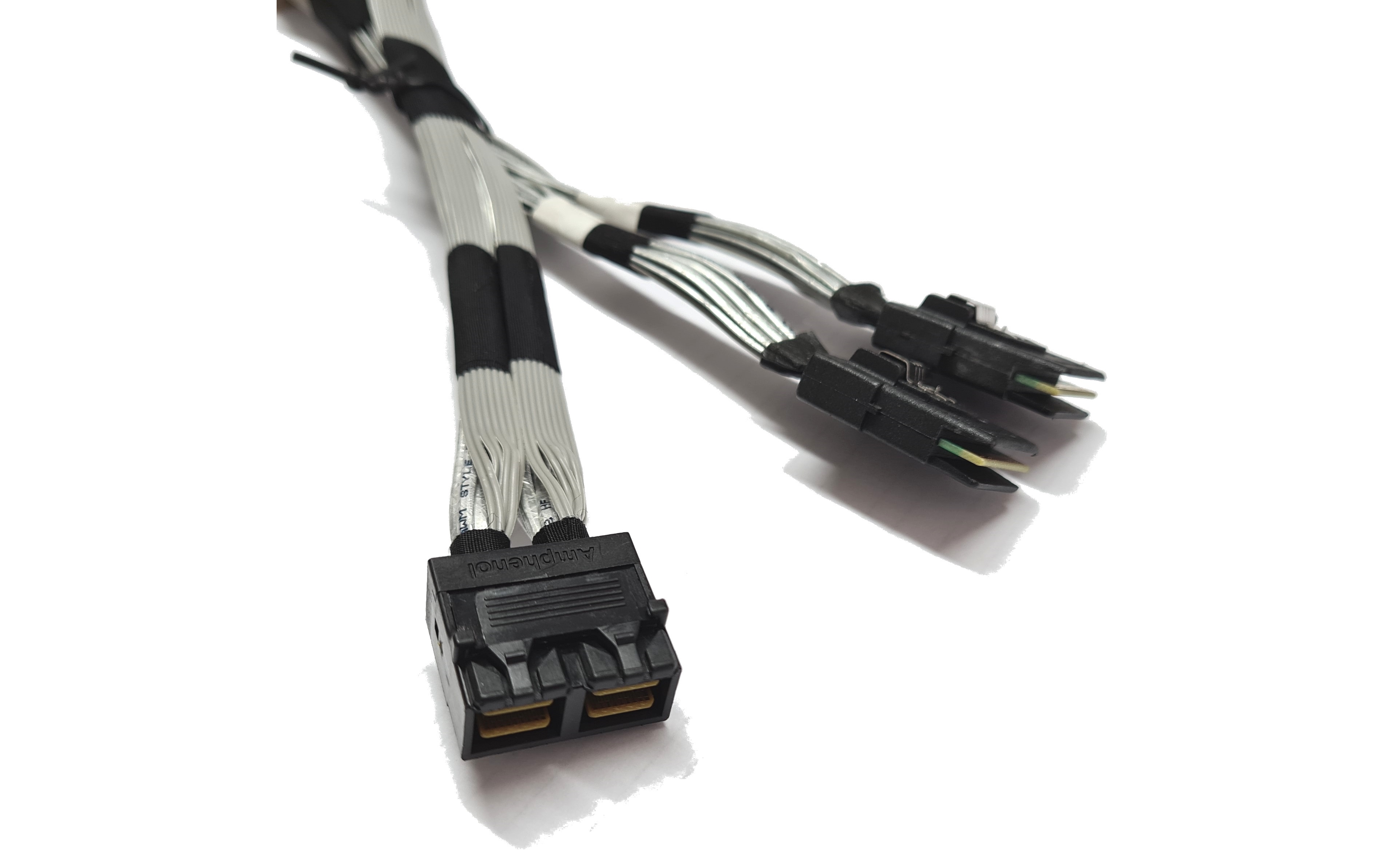 Dual miniSAS Kabel SFF8643 auf SFF8087 0,6m mini SAS Controller zu Backplane