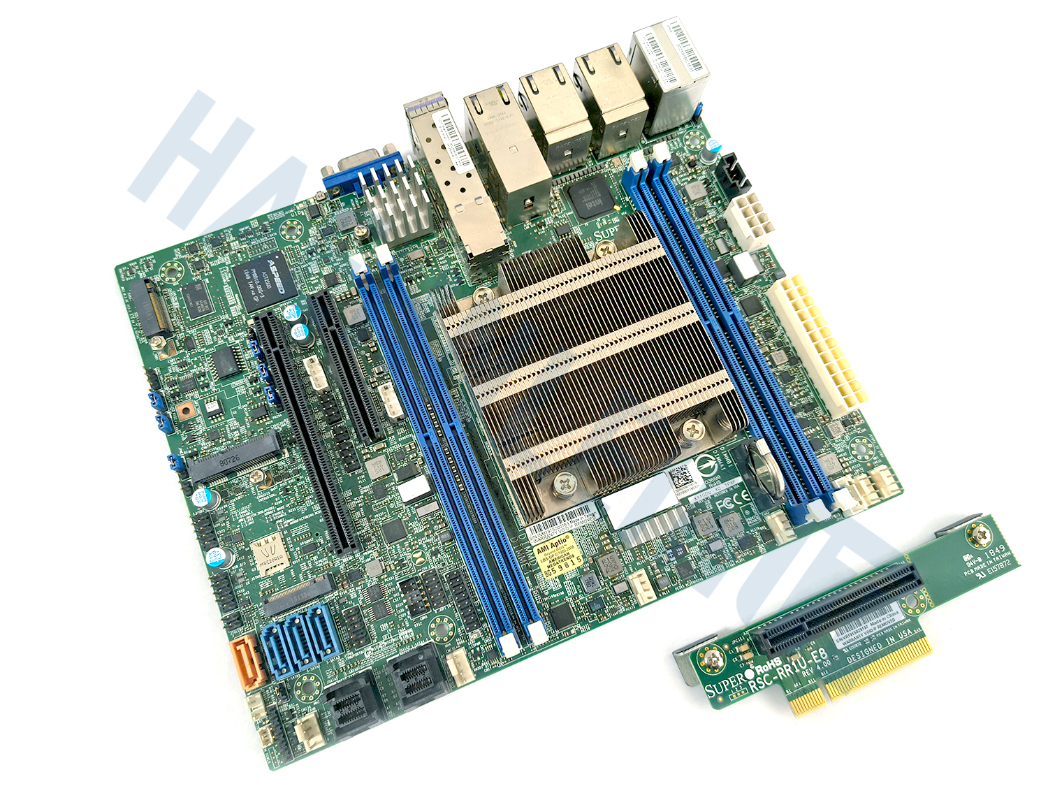 Supermicro X11SDV-4C-TP8F Xeon D-2123IT PCIe x8 x16 10G m.2 IPMI FlexATX DDR4