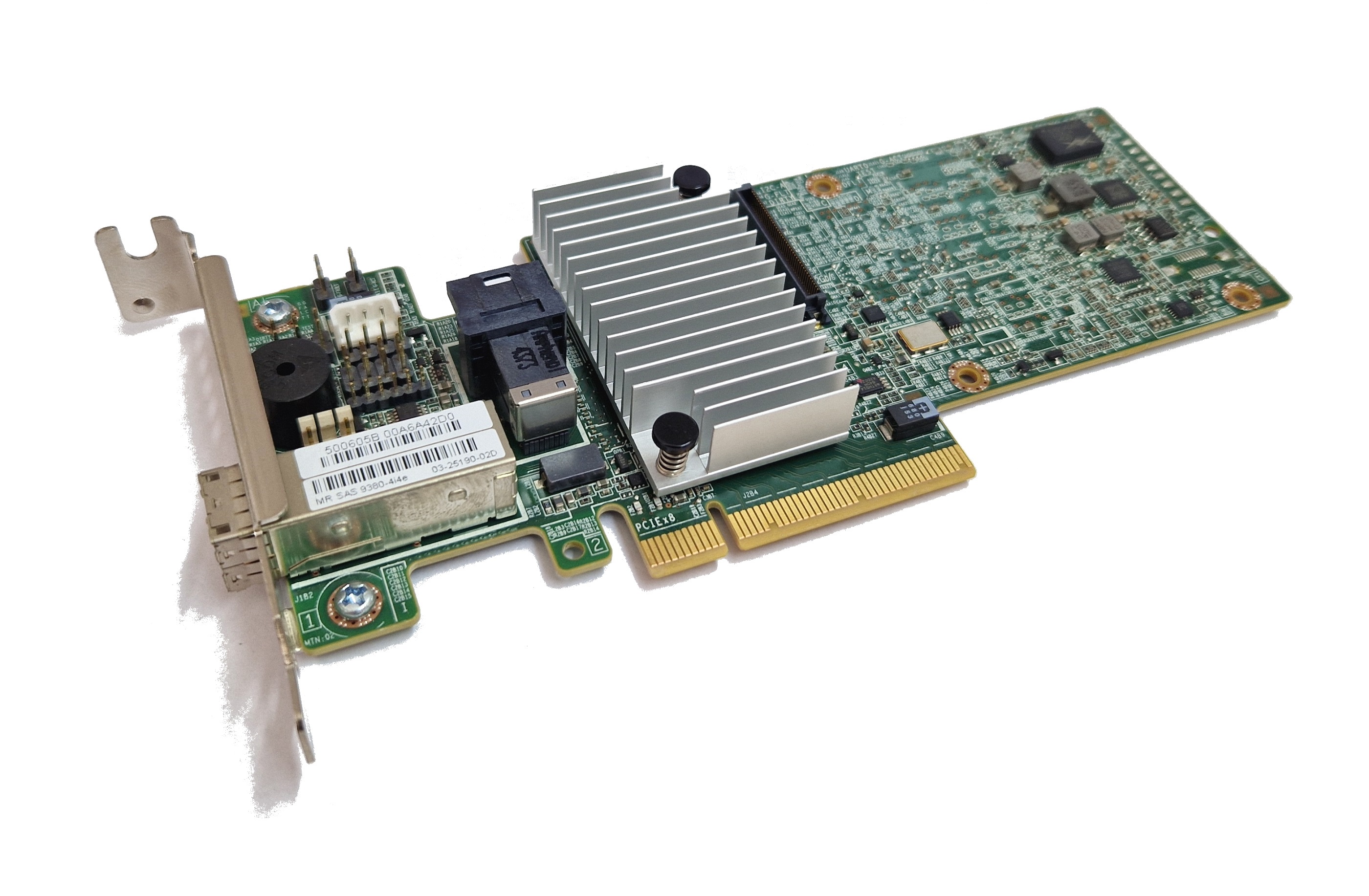 LSI Megaraid 9380-4i4e SATA / SAS 1GB Controller RAID 12G PCIe x8 3.0 Broadcom LSI Megaraid 9380-4i4e SATA / SAS 1GB Controller RAID 12G PCIe x8 3.0 Broadcom