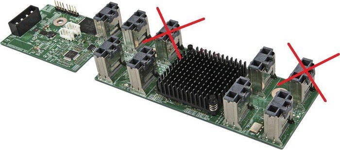 802995-l0 Intel RES2CV240 24port 6G 6Gbps SATA SAS Expander Server Adapter