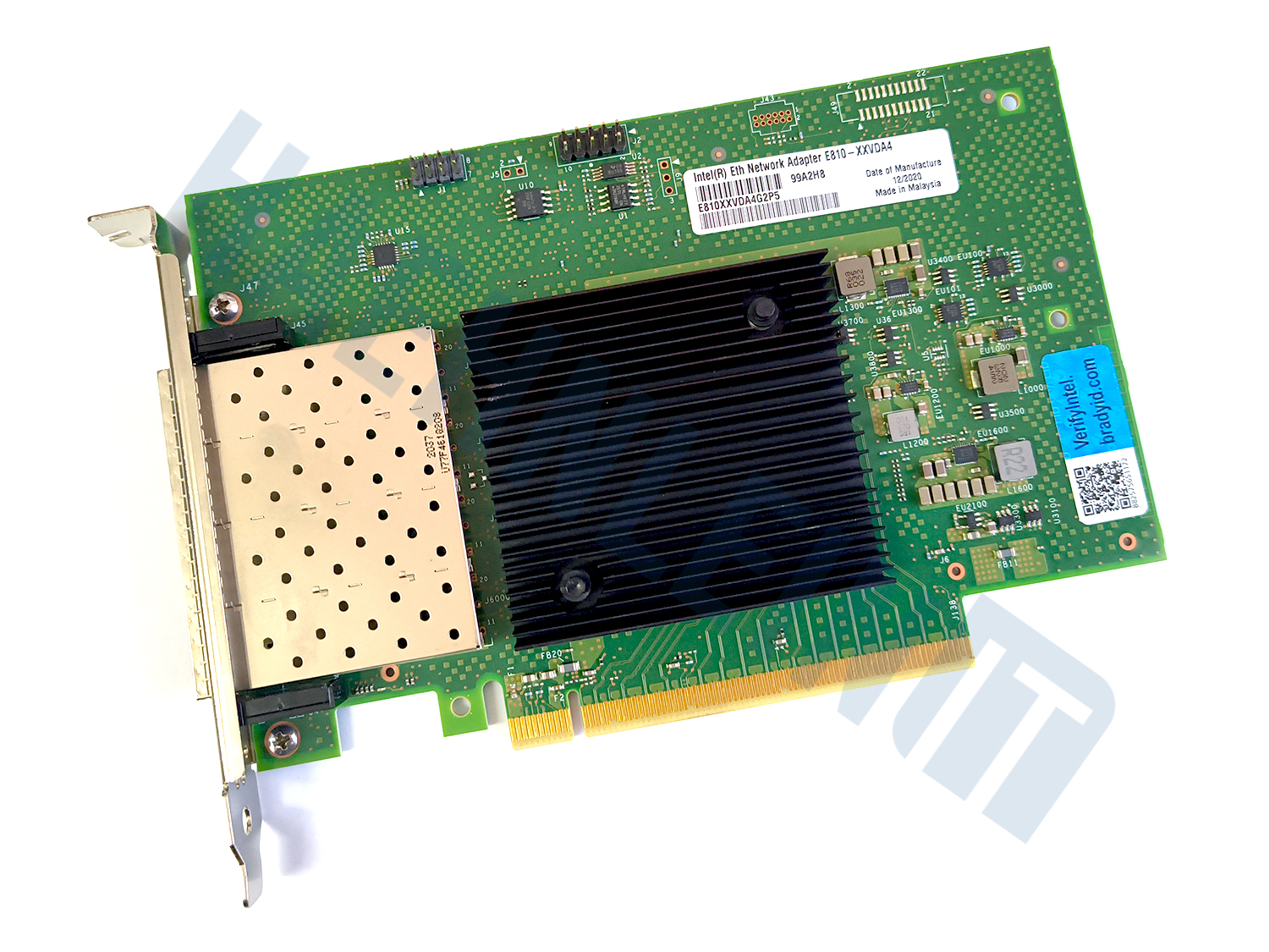 Intel E810-XXVDA4 25Gb Gbit 25GBe SFP28 Quad Port Server Adapter NIC PCIe x16 4.0