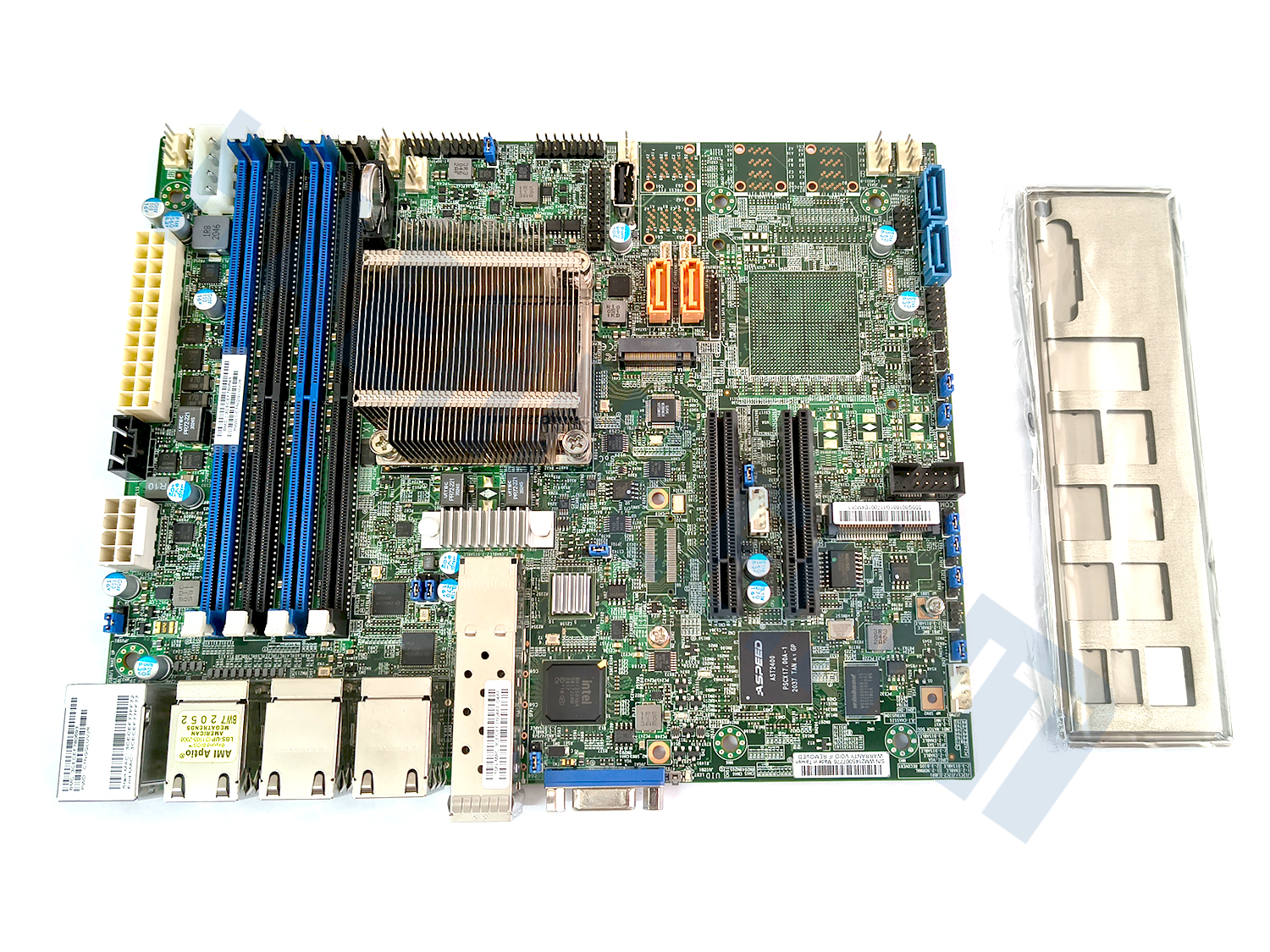 Supermicro X10SDV-TP8F Xeon D-1518 PCIe x8 10Gbe m.2 IPMI ITX DDR4 Server