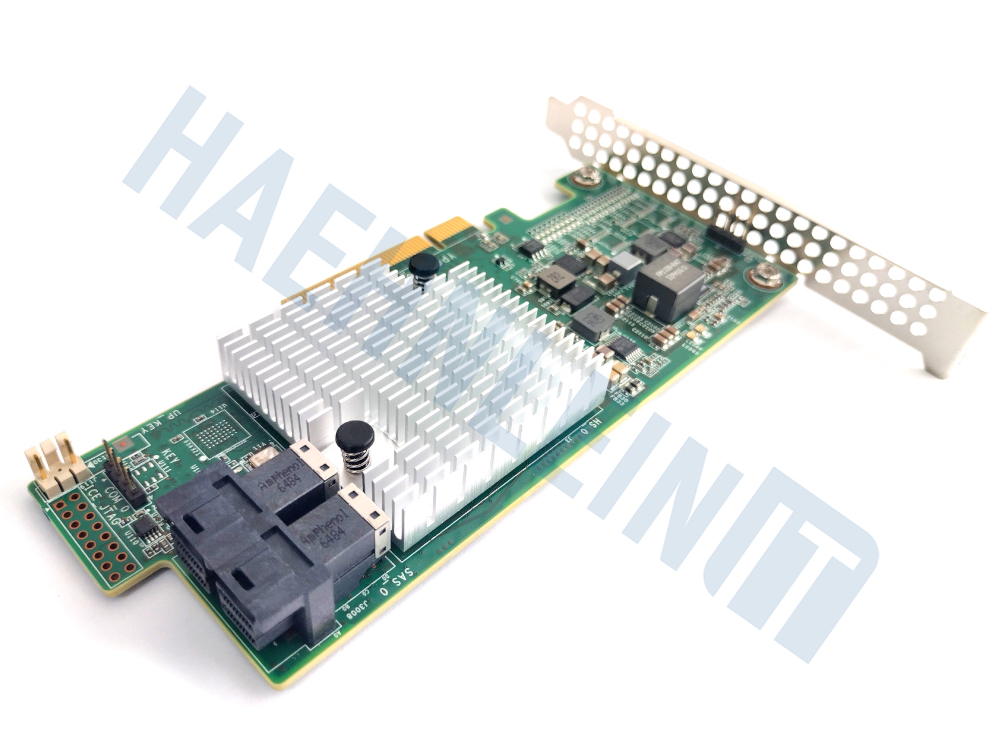 Inspur LSI 9300-8i SATA / SAS HBA Controller IT-Mode 12Gb PCIe x8 9311-8i + 2 SAS Kabel
