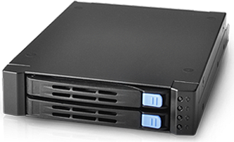 Chenbro Storage Kit SK512 SK51201 2-in-1 2,5" SATA 12G HDD Rahmen Hot Swap Tray