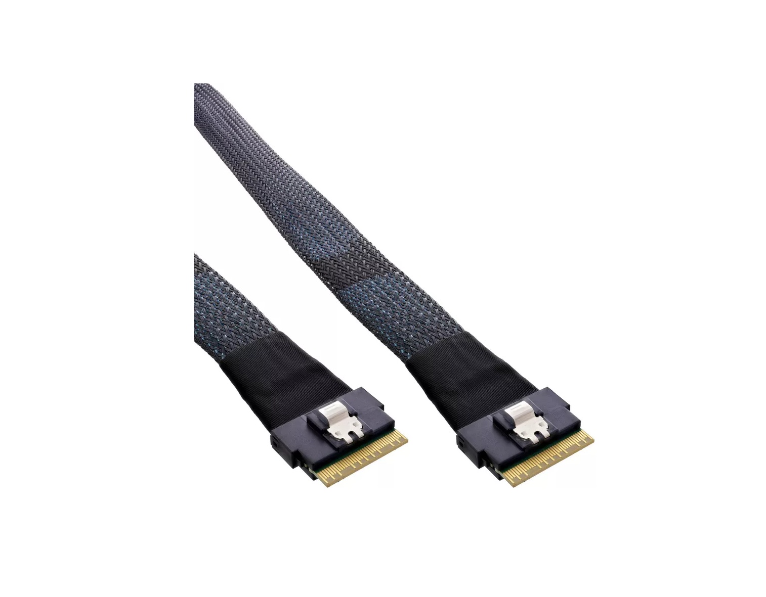 SlimSAS Kabel 1x SFF-8654 auf 1x SFF-8654 1m mini SAS Controller zu Backplane