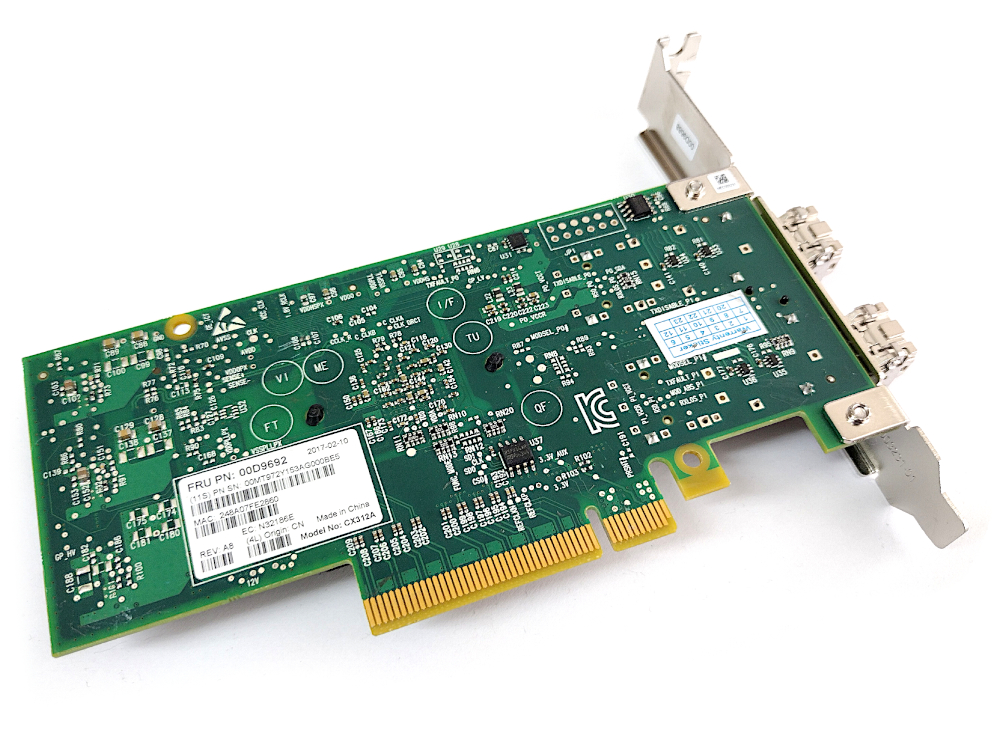 CX312A Mellanox ConnectX-3 EN Dual Port 10 Gigabit PCI-E X8 Card Mcx312a Xcbt 164577580658 - Foto 2