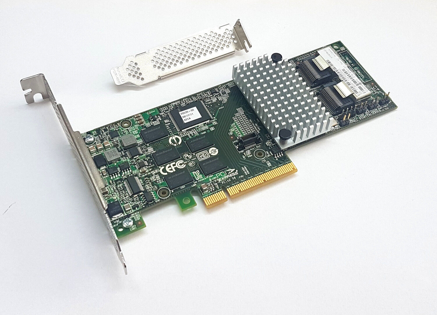 s-l1600f4upxC9HLnzzz Broadcom LSI Megaraid SAS 9261-8i SATA / SAS Controller RAID 5 6 6G PCIe x8 LSISAS2108