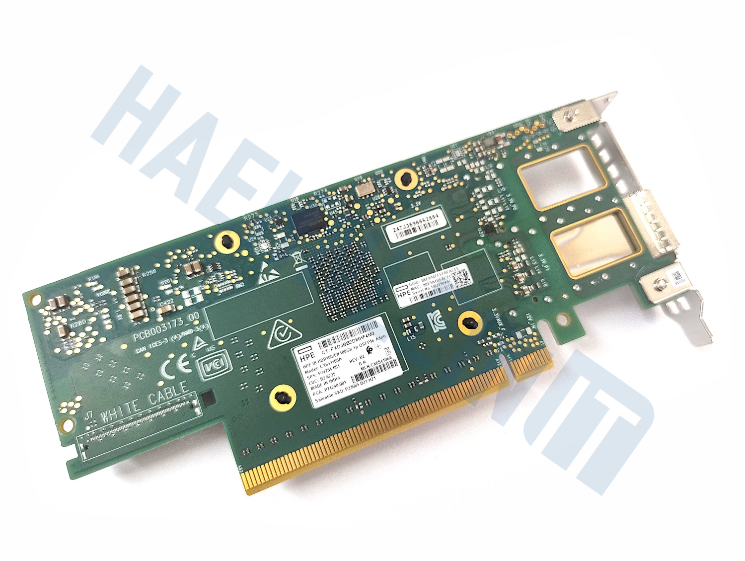 HPE 940QSFP56 1P Mellanox ConnectX-6 MCX653105A PCIe x16 3.0 100GB HP P06250-B21