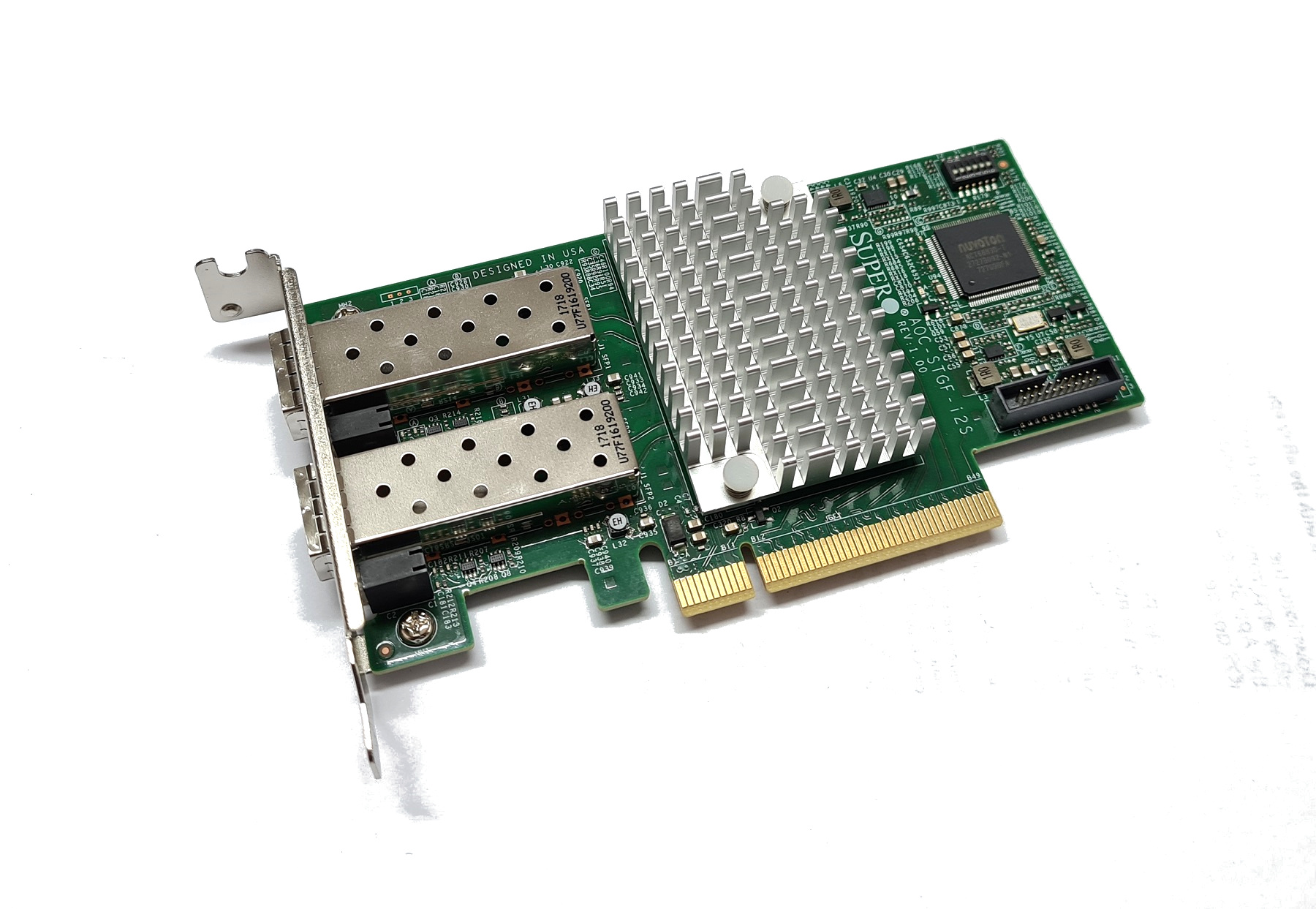 Supermicro AOC-STGF-i2S 10GBe SFP+ Dual Port Server Adapter