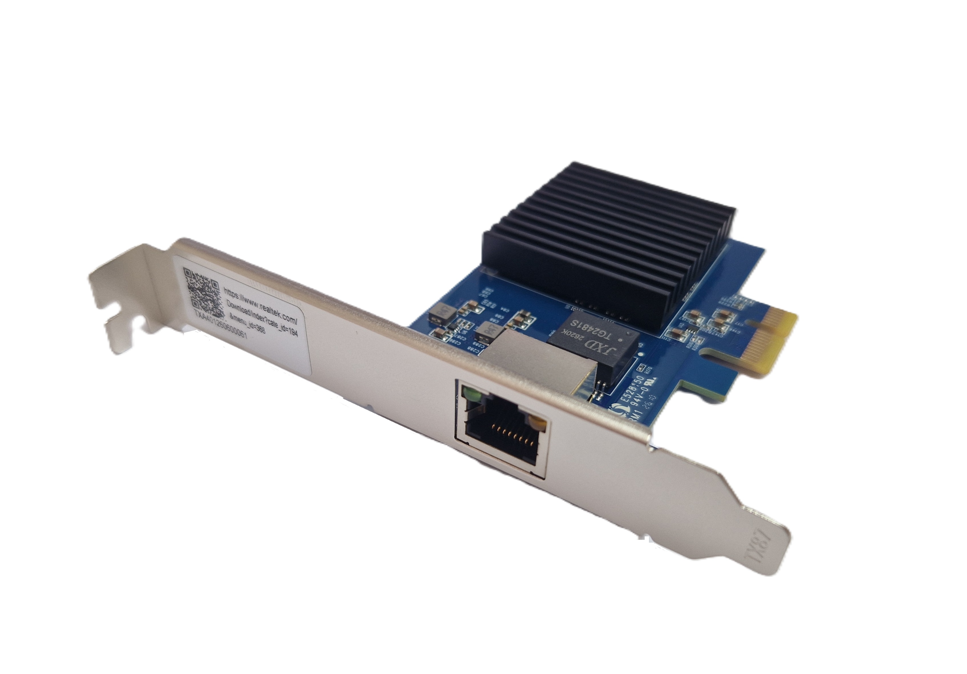 Realtek RTL8127 Netzwerkkarte 10Gbit PCIe 4.0 x1 NIC 10Gbe Adapter