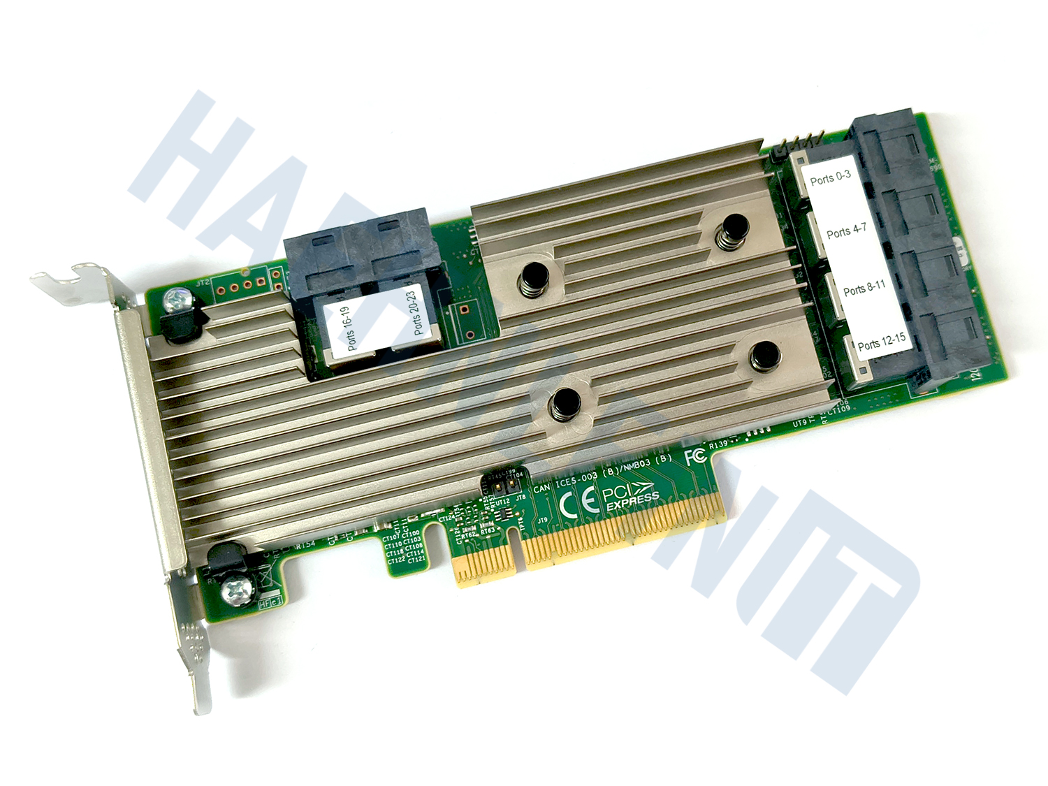 Broadcom LSI 9305-24i SATA / SAS HBA Controller RAID 12Gbps PCIe x8 Avago IT FW