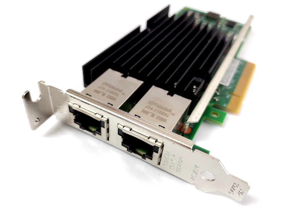 Intel X540-T2 10 Gigabit 10GBe 10Gbit Dual Port Converged Server ...